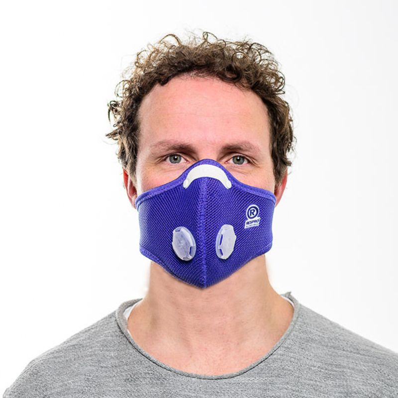 Allergi/pollenmaske blå (medlemspris 550,-)